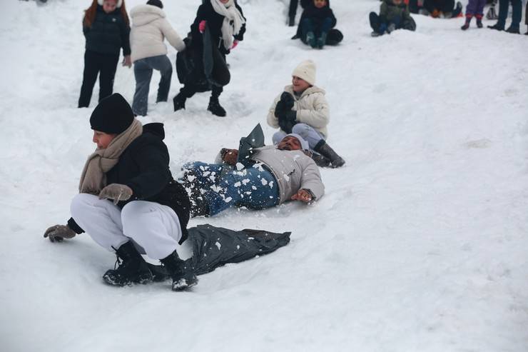 Rize'de Ayder Kardan Adam Kış Festivali başladı 35