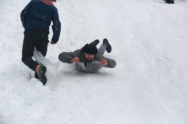 Rize'de Ayder Kardan Adam Kış Festivali başladı 37