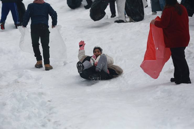 Rize'de Ayder Kardan Adam Kış Festivali başladı 38