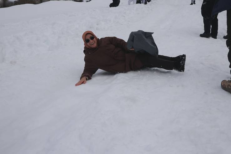 Rize'de Ayder Kardan Adam Kış Festivali başladı 42