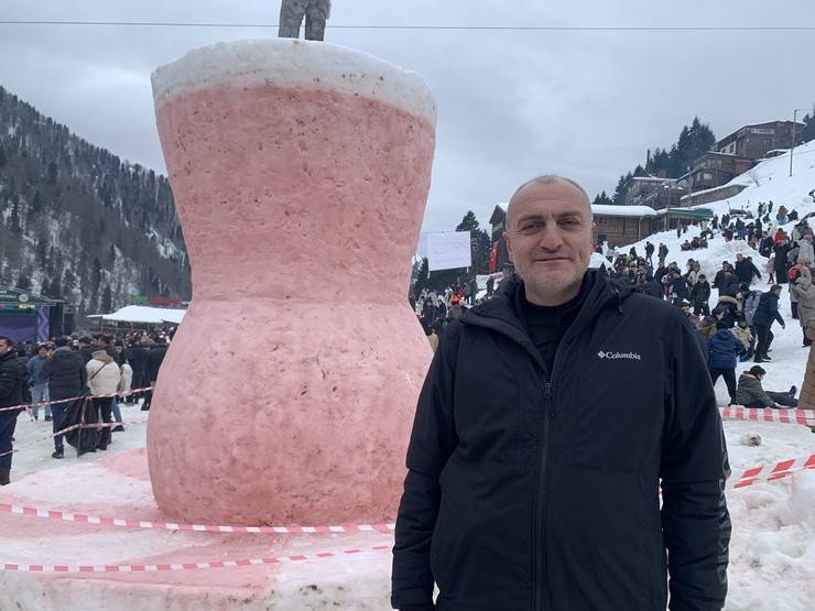 Rize'de Ayder Kardan Adam Kış Festivali başladı 47