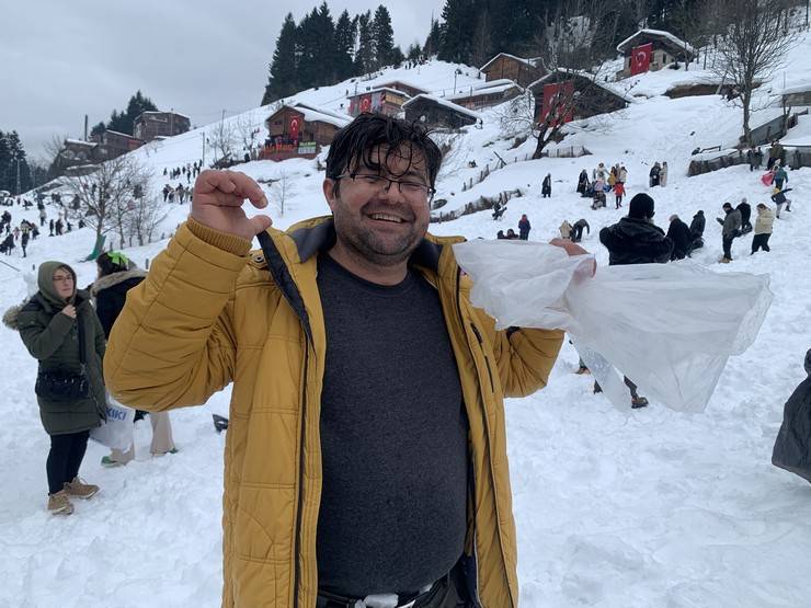 Rize'de Ayder Kardan Adam Kış Festivali başladı 51