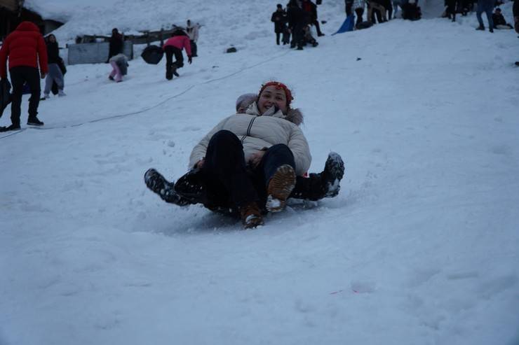 Rize'de Ayder Kardan Adam Kış Festivali gerçekleştirildi 15