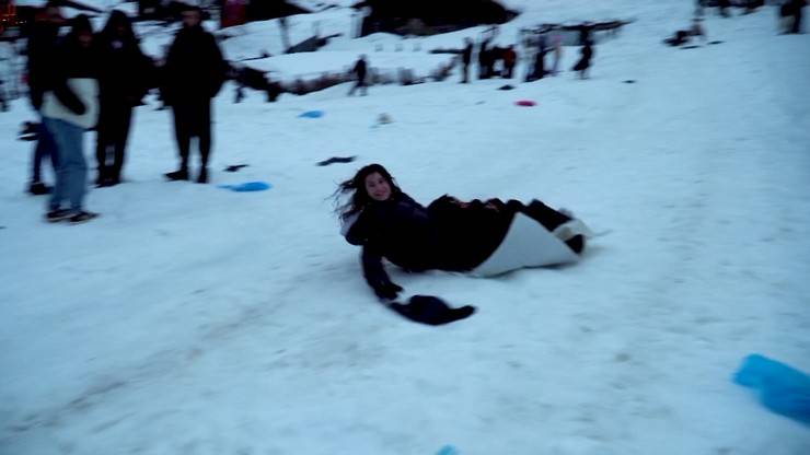 Rize'de Ayder Kardan Adam Kış Festivali gerçekleştirildi 16