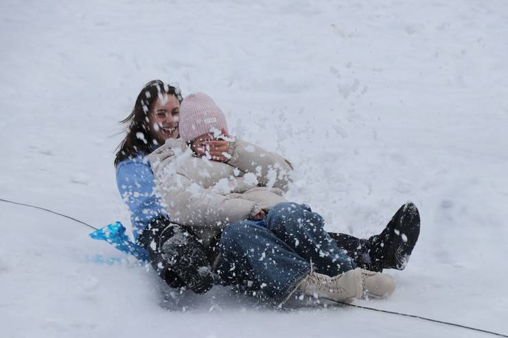Rize'de Ayder Kardan Adam Kış Festivali gerçekleştirildi 2