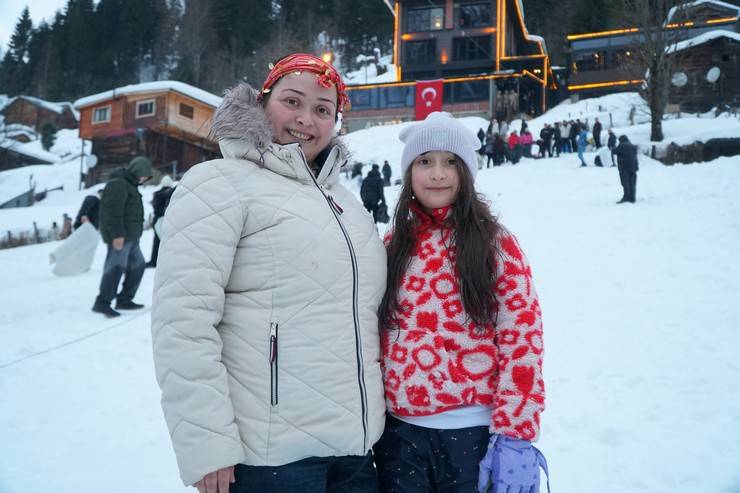 Rize'de Ayder Kardan Adam Kış Festivali gerçekleştirildi 21