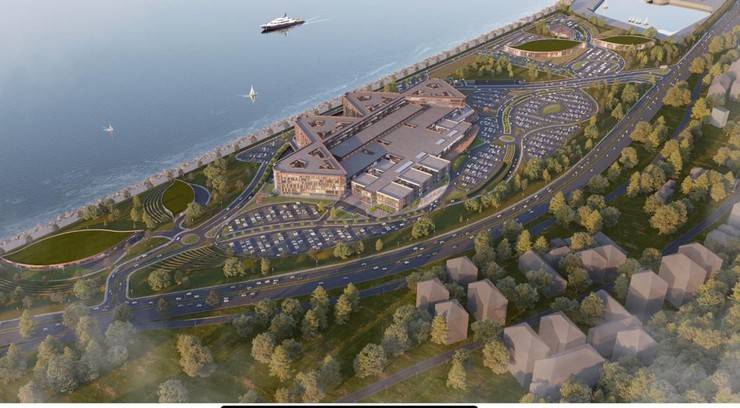 Karadeniz'de 'mavi' dönüşüm; 662 futbol sahası büyüklüğündeki dolgu üzerinde 'Yeni Rize' 11