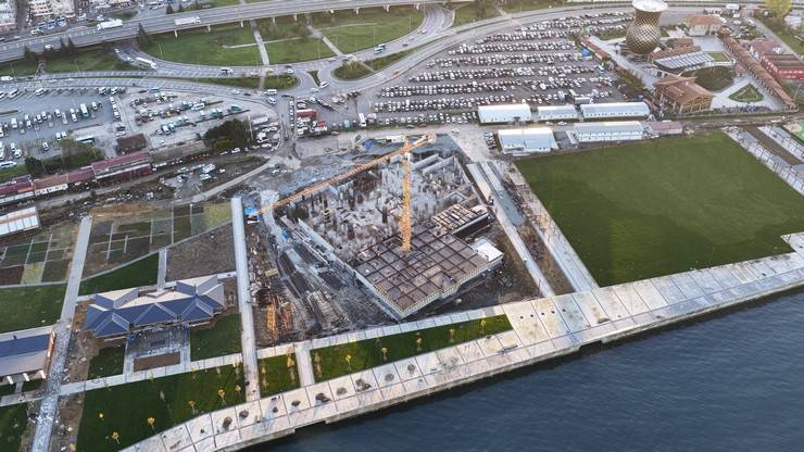 Karadeniz'de 'mavi' dönüşüm; 662 futbol sahası büyüklüğündeki dolgu üzerinde 'Yeni Rize' 7