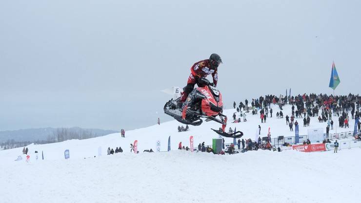 Dünya Kar Motosikleti Şampiyonası'nda sıralama yarışları yapıldı 37