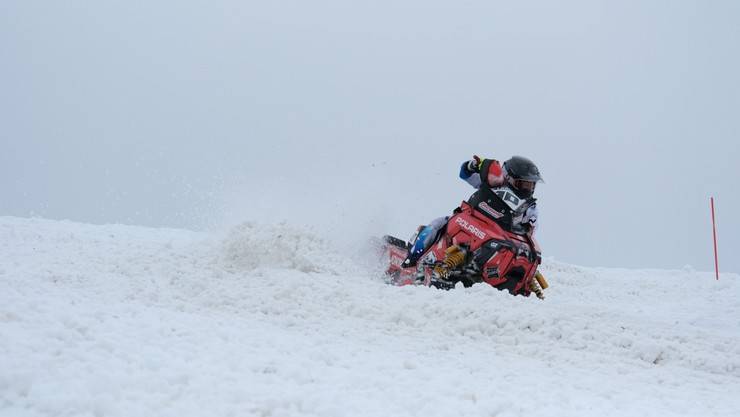 Dünya Kar Motosikleti Şampiyonası'nda sıralama yarışları yapıldı 46