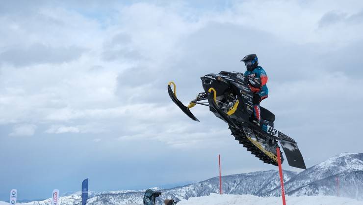 Dünya Kar Motosikleti Şampiyonası'nda sıralama yarışları yapıldı 62