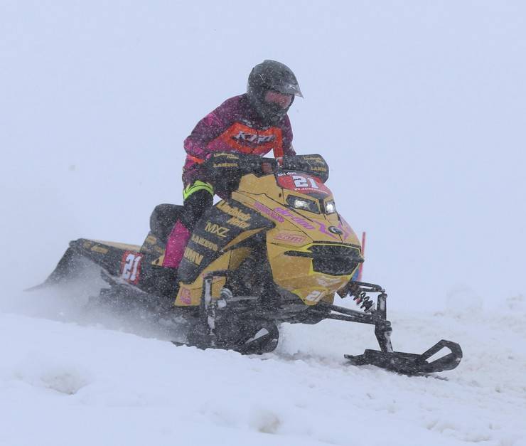 "Yeşilay Dünya Kar Motosikleti Şampiyonası"nın Türkiye etabı yapıldı 20