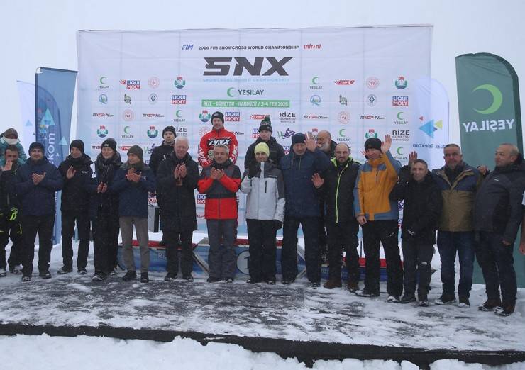 "Yeşilay Dünya Kar Motosikleti Şampiyonası"nın Türkiye etabı tamamlandı 35