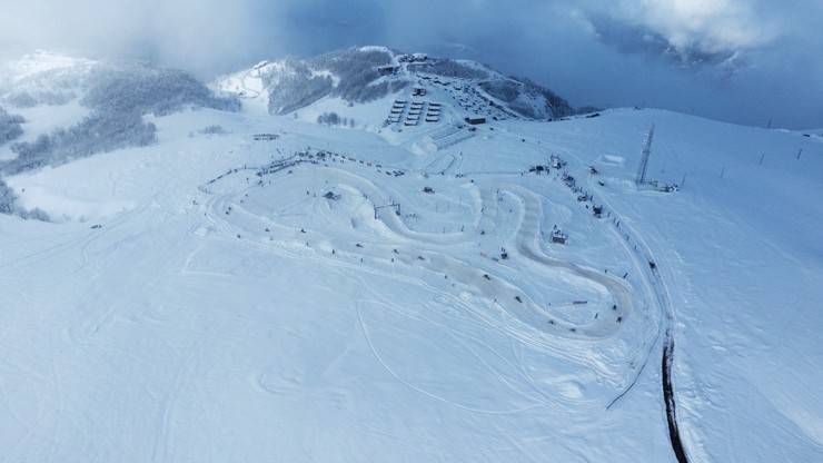 "Yeşilay Dünya Kar Motosikleti Şampiyonası"nın Türkiye etabı tamamlandı 41