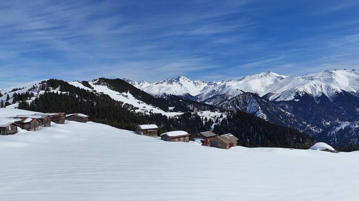 Rize'de Kaçkar Dağları ve yaylalardaki kar manzarası dronla görüntülendi 1