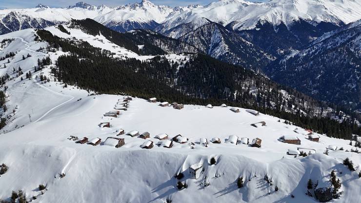 Rize'de Kaçkar Dağları ve yaylalardaki kar manzarası dronla görüntülendi 10