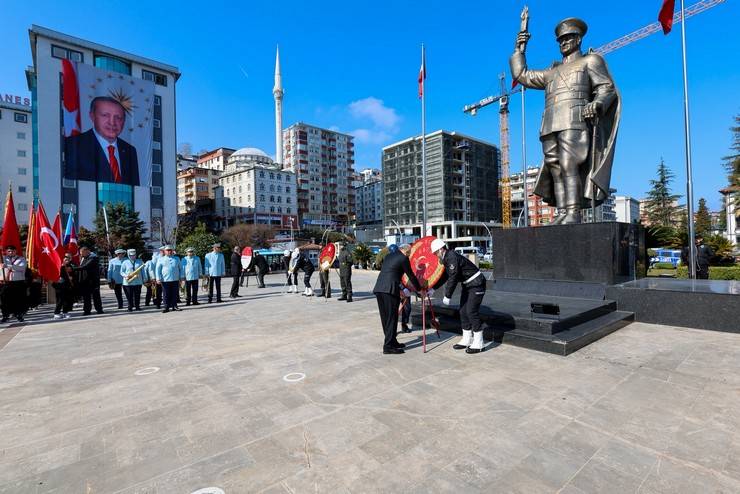 Rize’de Çanakkale Zaferi’nin 111. Yıl Dönümü Kutlandı 10