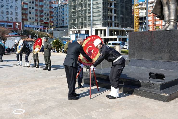 Rize’de Çanakkale Zaferi’nin 111. Yıl Dönümü Kutlandı 13