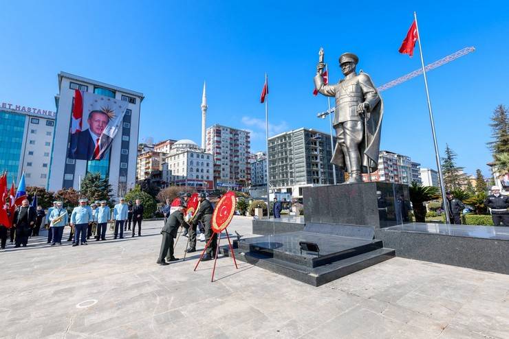 Rize’de Çanakkale Zaferi’nin 111. Yıl Dönümü Kutlandı 7