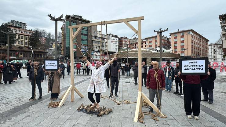 Akademisyen Kemal Sağlam’dan Rize’de İsrail’in İdam Yasası’na Tepkİ 16