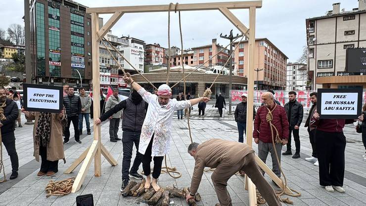 Akademisyen Kemal Sağlam’dan Rize’de İsrail’in İdam Yasası’na Tepkİ 29