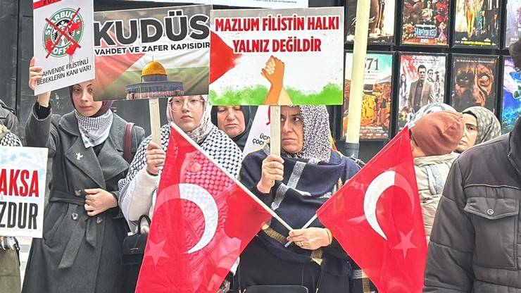 Rize'de İsrail Protestosu: Boykot Nöbetleri Devam Ediyor 7