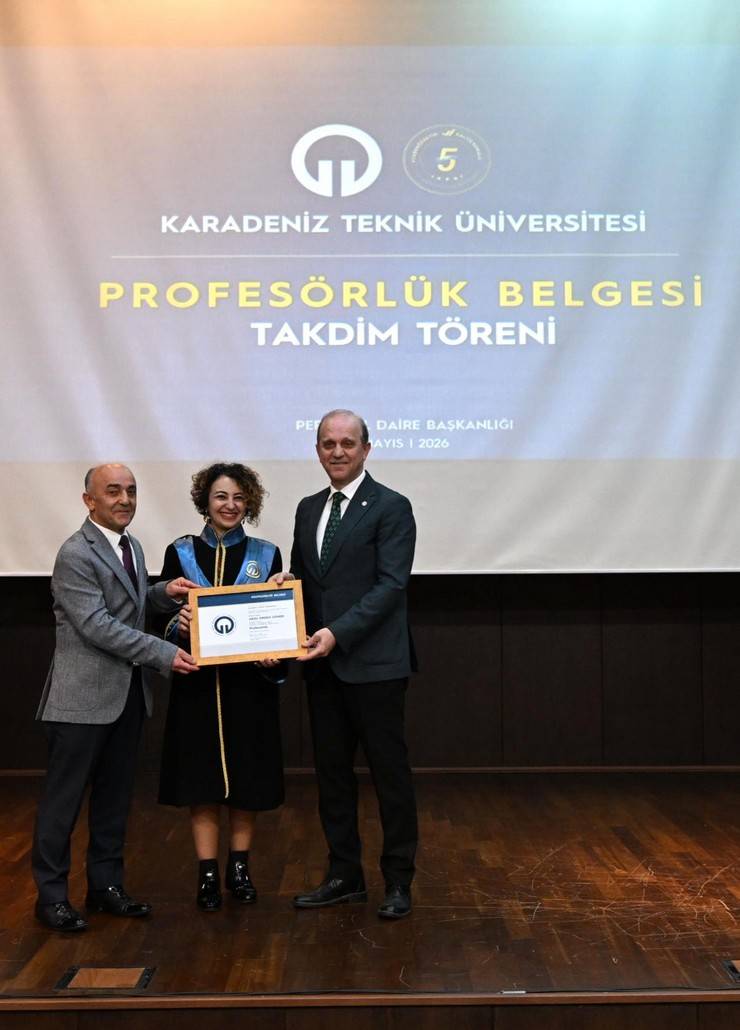 KTÜ’de Profesörlük Belgesi Takdim Töreni Gerçekleştirildi 35