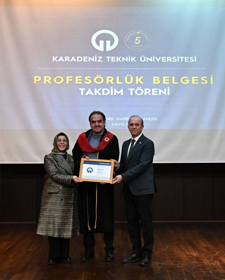KTÜ’de Profesörlük Belgesi Takdim Töreni Gerçekleştirildi 39