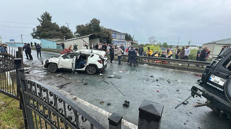 Rize’de feci kaza: 1 ölü, 7 yaralı 1