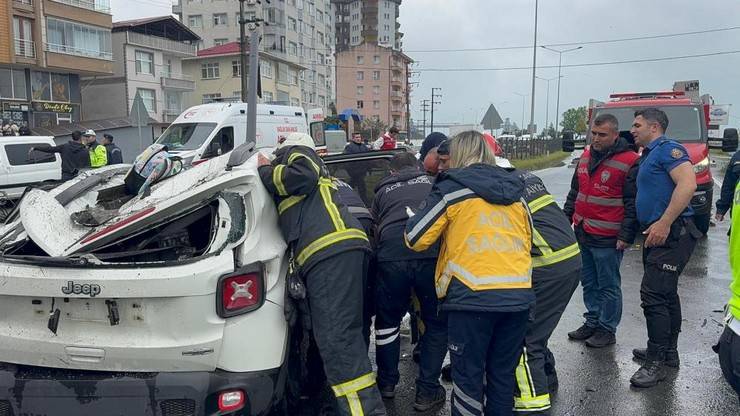 Rize’de feci kaza: 1 ölü, 7 yaralı 18
