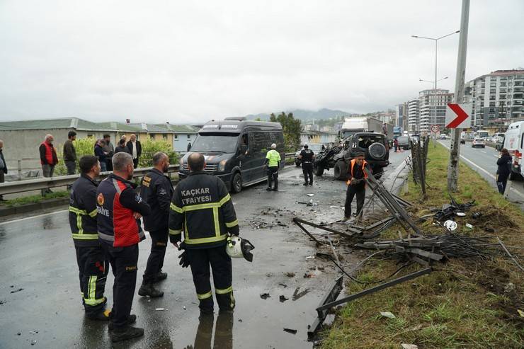 Rize’de feci kaza: 1 ölü, 7 yaralı 2
