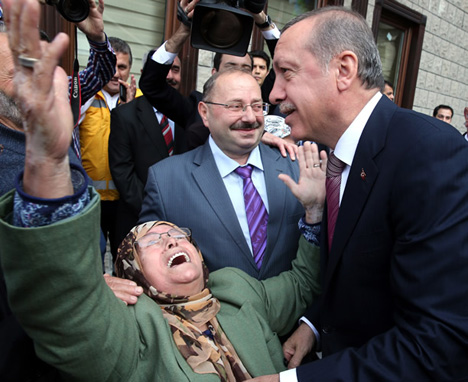 Erdoğan'a Güneysu'da Sevgi Seli 1