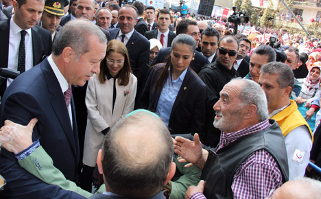 Erdoğan'a Güneysu'da Sevgi Seli 14