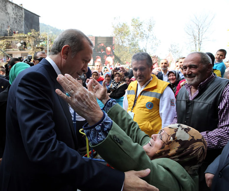 Erdoğan'a Güneysu'da Sevgi Seli 2