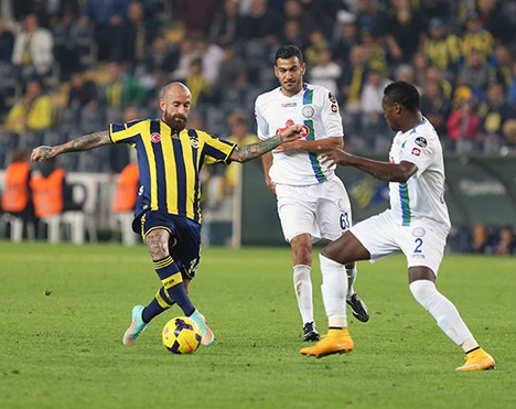 Fenerbahçe-Rizespor Maçı Fotoğrafları 102