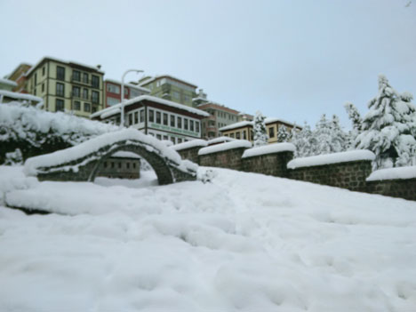 Rize'den Kar Görüntüleri 8