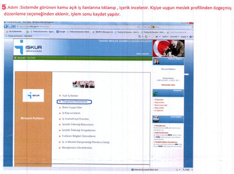 İşkur'a İnternetten Başvuru Nasıl Yapılır? 5