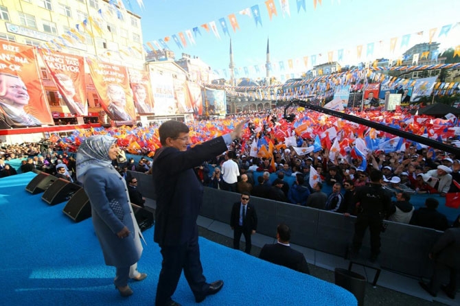 Başbakan Davutoğlu'nun Rize Mitingi 11