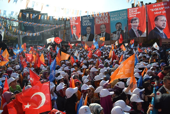 Başbakan Davutoğlu Rize'de 48