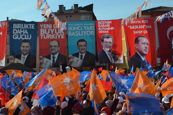 Başbakan Davutoğlu Rize'de 56