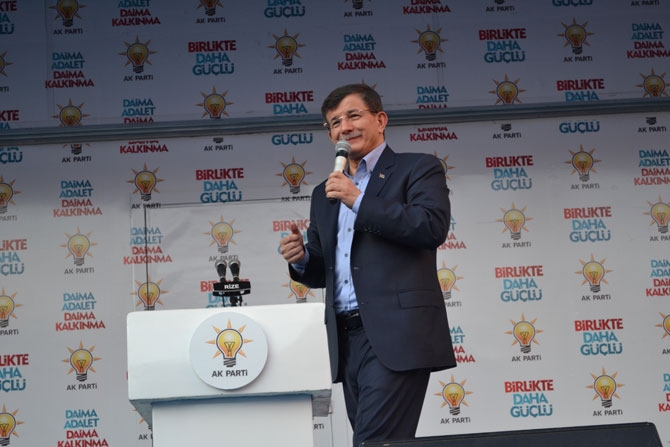 Başbakan Davutoğlu Rize'de 64
