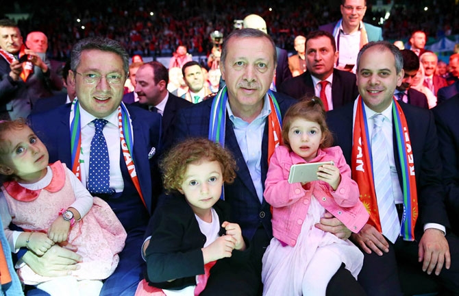Rizelilerden Erdoğan’a Sevgi Gösterisi 1