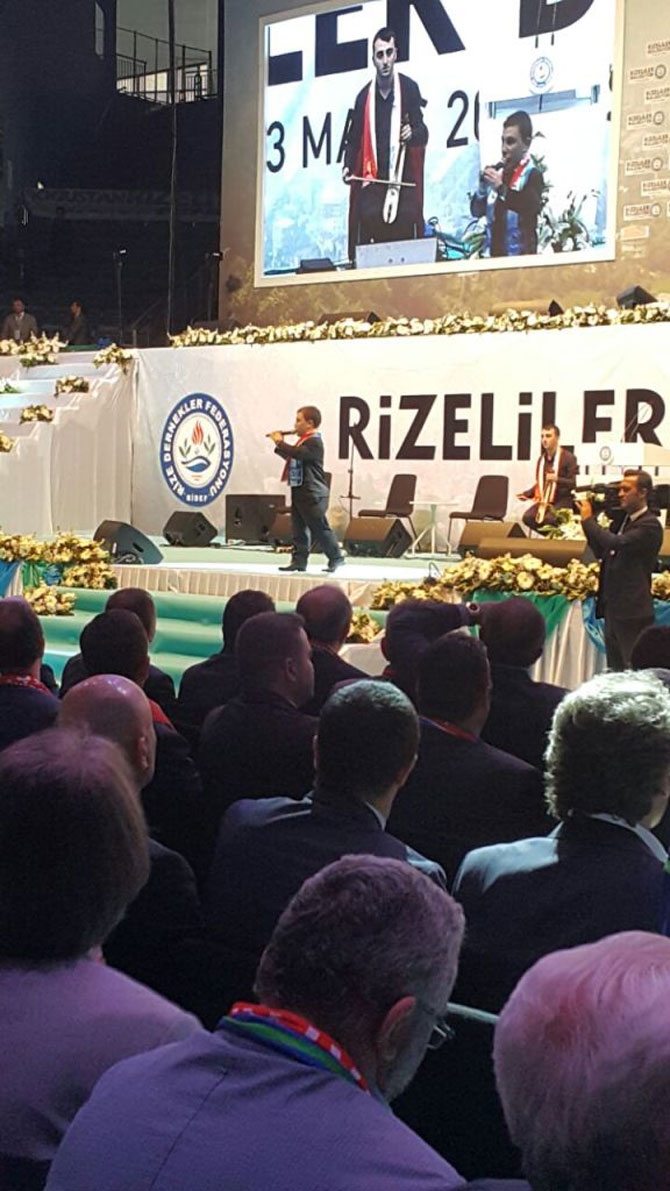 Rizelilerden Erdoğan’a Sevgi Gösterisi 19