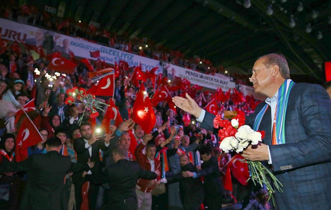 Rizelilerden Erdoğan’a Sevgi Gösterisi 21