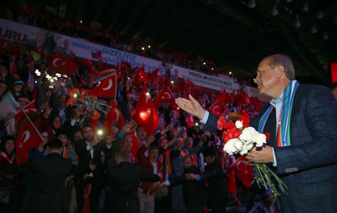 Rizelilerden Erdoğan’a Sevgi Gösterisi 34