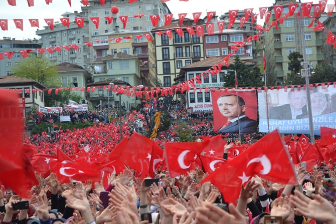 Cumhurbaşkanı Erdoğan Rize'de 71