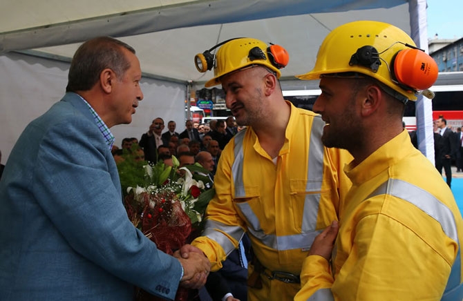 Cumhurbaşkanı Erdoğan Rize'de 9