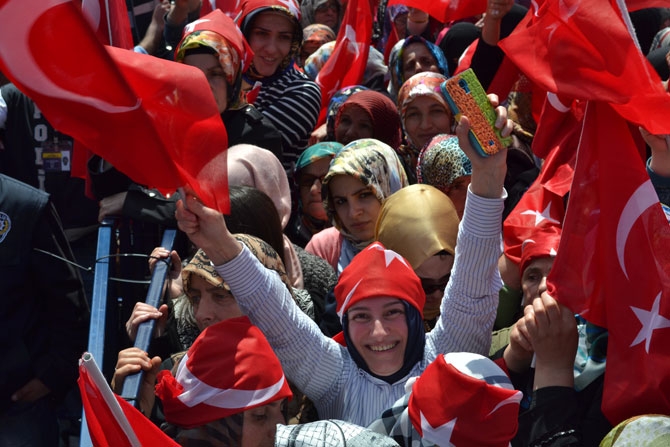 Cumhurbaşkanı Erdoğan’a Rize'de Büyük Sevgi 102