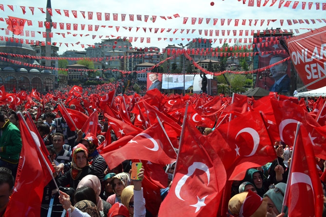 Cumhurbaşkanı Erdoğan’a Rize'de Büyük Sevgi 104