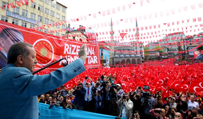 Cumhurbaşkanı Erdoğan’a Rize'de Büyük Sevgi 11